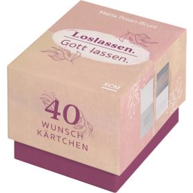 Produktbild des Artikels  Loslassen. Gott lassen. 40 Wunschkärtchen