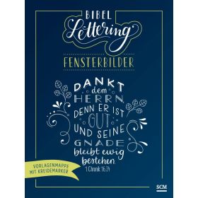 Bibel-Lettering Fensterbilder