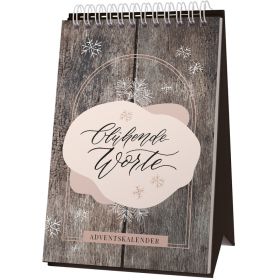 Produktbild des Artikels Buch - Spiralbindung Blühende Worte - Adventskalender