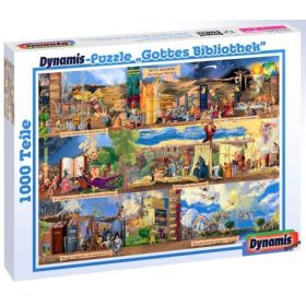 Puzzle "Gottes Bibliothek"