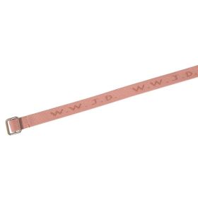 Armband "WWJD" gewebt - rosa