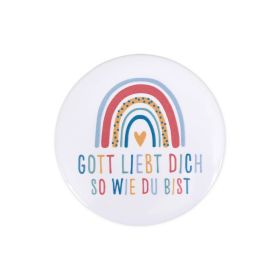 Produktbild des Artikels Spiegelbutton "Regenbogen" ()