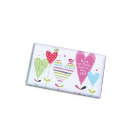 Produktbild des Artikels Magnet Herzen - "Gott sei Dank, dass es Dich gibt" ()