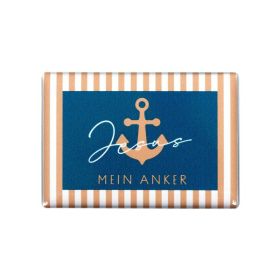 Produktbild des Artikels Magnet "Jesus mein Anker" ()