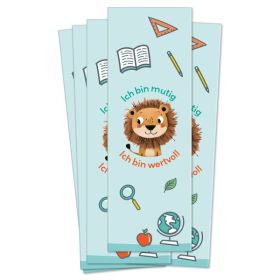 Produktbild des Artikels Lesezeichen "Löwe" - 10 Stk. ()
