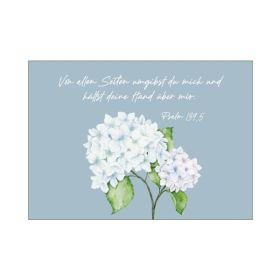 Produktbild des Artikels Postkarte "Hortensie" (Schreibwaren)
