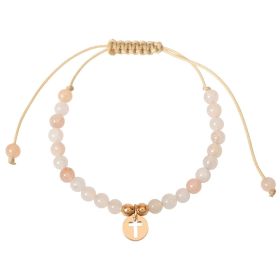 Produktbild des Artikels  Armband Steine "Kreuz-Anhänger"