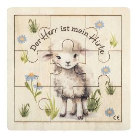 Produktbild des Artikels Holzrahmenpuzzle "Schäfchen" ()