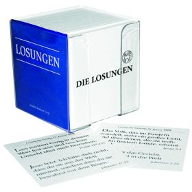Produktbild des Artikels Kalender Losungsbox-Karten 2026 - Nachfüllpack