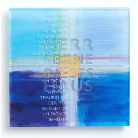 Produktbild des Artikels  Lichtbilder Kreuz: Irischer Segen - Blau