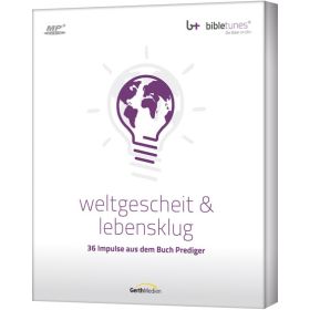 Produktbild des Artikels bibletunes: weltgescheit & lebensklug - Hörbuch (MP3-Hörbuch - Download)