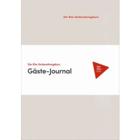 Produktbild des Artikels Der Ehe-Vorbereitungskurs - Gäste-Journal (Buch - Gebunden)