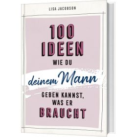 Produktbild des Artikels E-Book - ePUB Datei 100 Ideen, wie du deinem Mann geben kannst, was er braucht