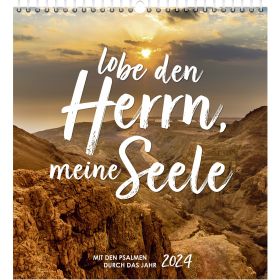 Lobe den Herrn, meine Seele 2024 - Postkartenkalender