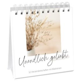 Produktbild des Artikels Buch - Spiralbindung Unendlich geliebt - Aufstellbuch