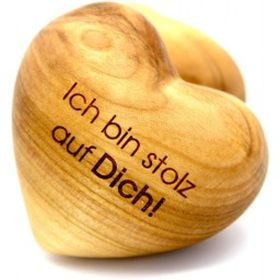 Produktbild des Artikels Handschmeichler Herz "Ich bin stolz auf dich" ()