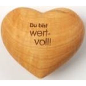 Produktbild des Artikels Handschmeichler Herz "Du bist wertvoll" ()