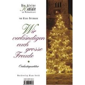 Produktbild des Artikels Noten - Download Wir verkündigen euch große Freude (Orchesterpartitur)
