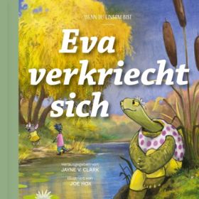 Eva verkriecht sich