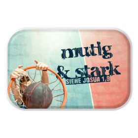 Produktbild des Artikels Magnet - mutig & stark (Basketball) ()