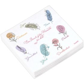 Produktbild des Artikels Servietten "Ein Strauß guter Wünsche für dich" ()