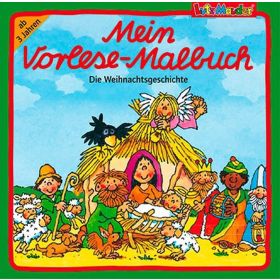 Mein Vorlese-Malbuch "Die Weihnachtsgeschichte"