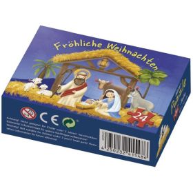 Produktbild des Artikels Mini-Puzzle: Weihnachtskrippe ()