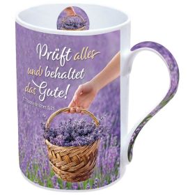 Produktbild des Artikels Fototasse "Prüft alles und behaltet das Gute!" ()