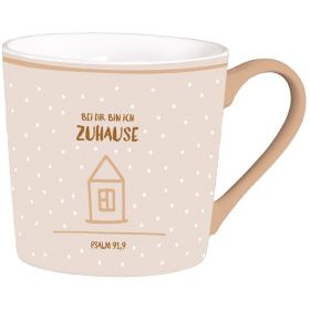 Produktbild des Artikels Tasse "Bei dir bin ich Zuhause" ()