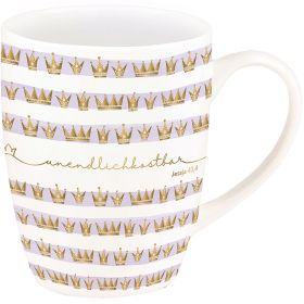 Tasse "unendlich kostbar" (Gold-Edition)