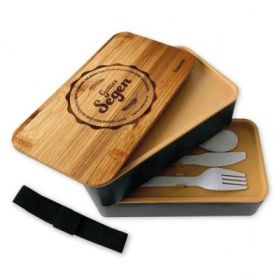 Produktbild des Artikels  Lunchbox mit Besteck: "Gottes Segen"