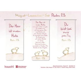 Produktbild des Artikels  Magnet-Lesezeichen-Set: Psalm 23