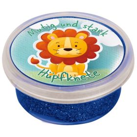 Produktbild des Artikels  Springknete: Mutig und stark (Löwe) - mit Glitzer