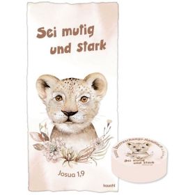 Produktbild des Artikels  Überraschungs-Handtuch: Sei mutig und stark