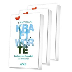 Produktbild des Artikels Schreibwaren Kraftworte, Psalmen Textkärtchen 3er-Set