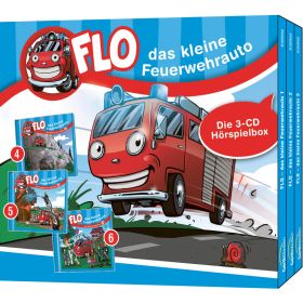 Flo - das kleine Feuerwehrauto - Die 3-CD Hörspielbox 2