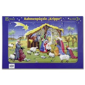 Produktbild des Artikels Rahmenpuzzle "Krippe" ()
