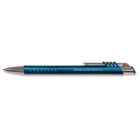 Produktbild des Artikels Kugelschreiber "Elia" - metallic-blau (Schreibwaren)