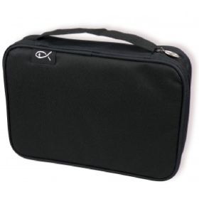 Produktbild des Artikels  Bibeltasche XL "Fisch" - schwarz