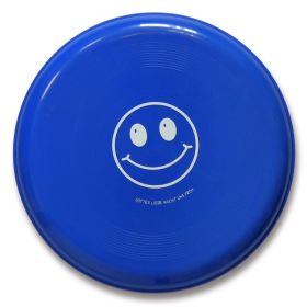 Frisbee Smiley "Gottes Liebe macht uns froh" - blau