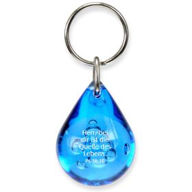 Produktbild des Artikels Schlüsselanhänger "Tropfen" - blau ()