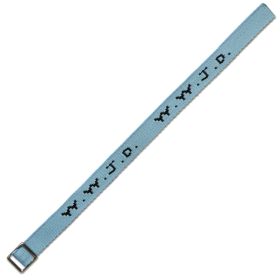Produktbild des Artikels Armband WWJD hellblau ()