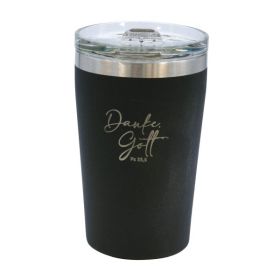 Produktbild des Artikels Thermobecher "Danke, Gott" - schwarz ()