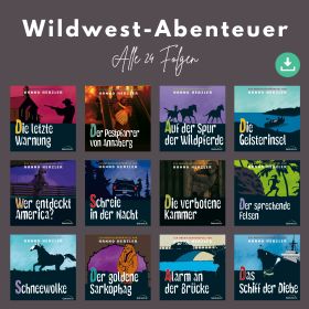 Produktbild des Artikels MP3-Hörspiel - Download Wildwest-Abenteuer - alle 24 Folgen