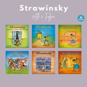 Produktbild des Artikels MP3-Hörspiel - Download Strawinsky - alle 6 Folgen