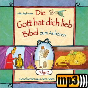 Produktbild des Artikels Die Gott hat dich lieb Bibel zum Anhören (2) [MP3-Hörbuch] (MP3-Hörbuch - Download)