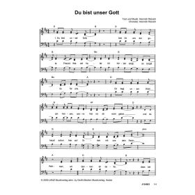 Produktbild des Artikels Du bist unser Gott (Noten - Download)