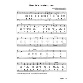 Produktbild des Artikels Herr, lebe du durch uns (Noten - Download)