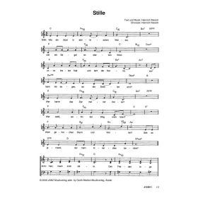 Produktbild des Artikels Stille (Noten - Download)