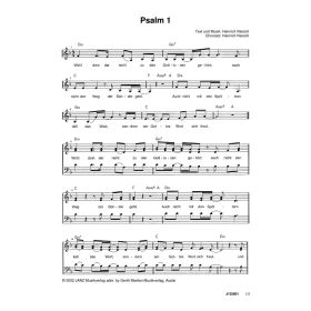 Produktbild des Artikels Psalm 1 (Noten - Download)